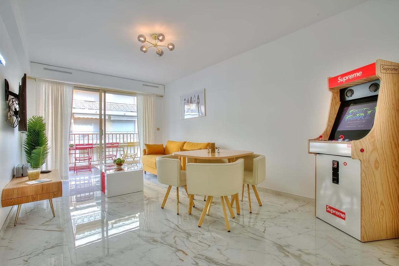 Luxury 4 Stars Apartment With 2 Terraces, Cannes Croisette Екстер'єр фото