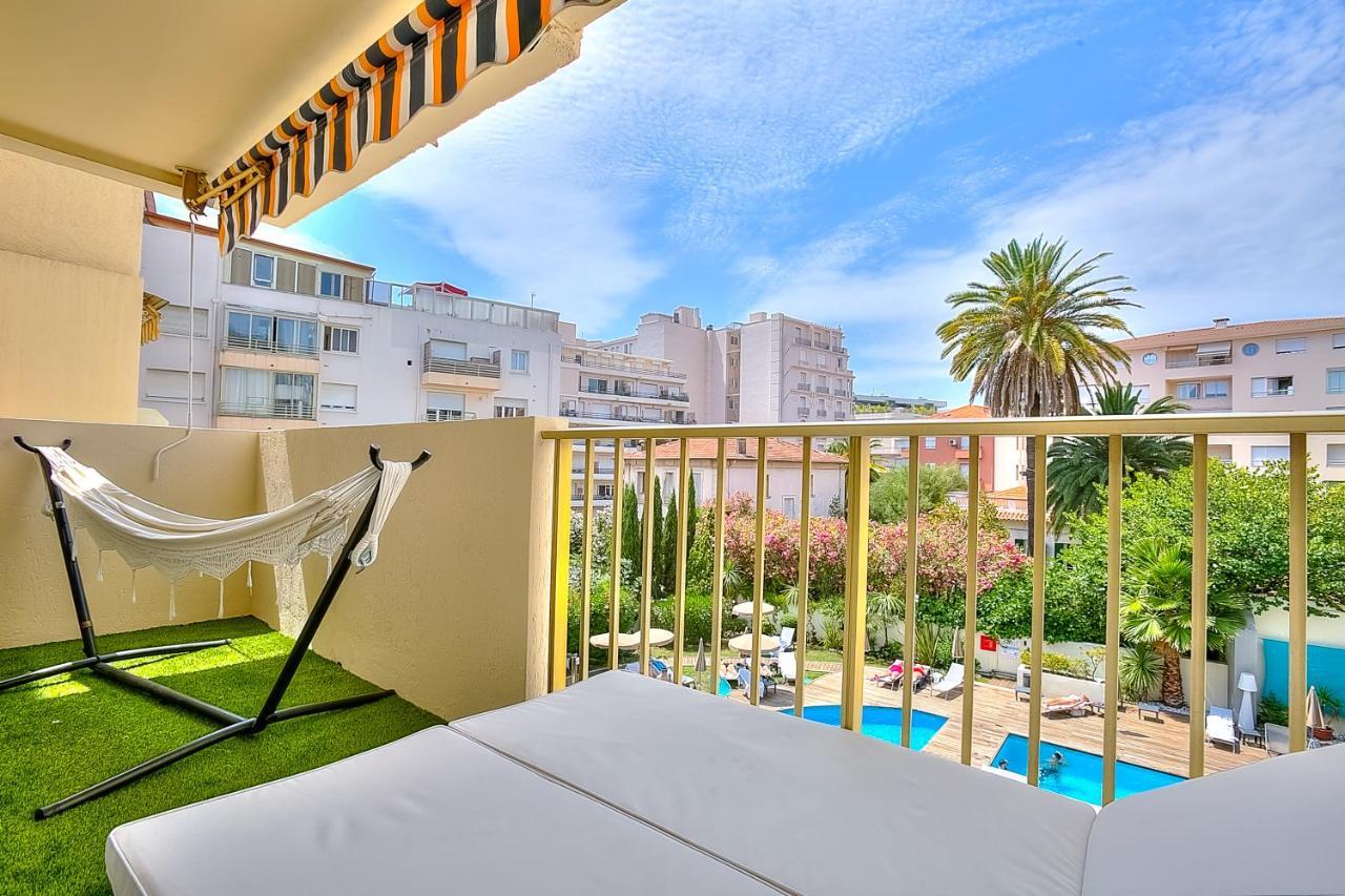 Luxury 4 Stars Apartment With 2 Terraces, Cannes Croisette Екстер'єр фото
