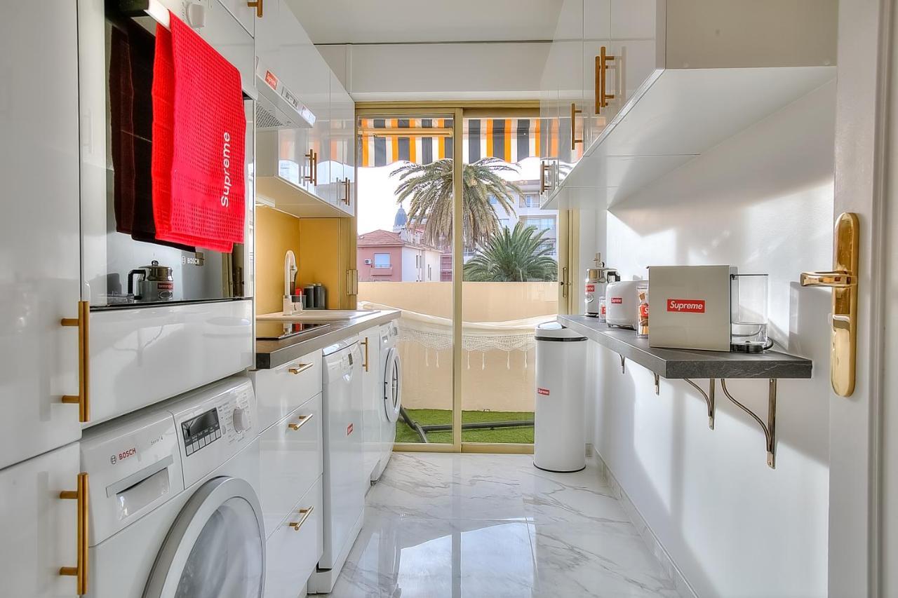 Luxury 4 Stars Apartment With 2 Terraces, Cannes Croisette Екстер'єр фото